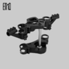 INCA TP013 Customization Universal Motorcycle Triple Tree Black Anodized