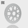 INCA-BD11 Seven Star Stainless Steel Motorcycle Brake Disc Silver