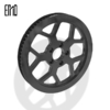 INCA PL12 Single Groove Motorcycle Cog Pulley For Motorcycle Applications