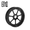 INCA Customization Motorcycle Accessory LG-5 Front and rear wheel customized Black six spoke style