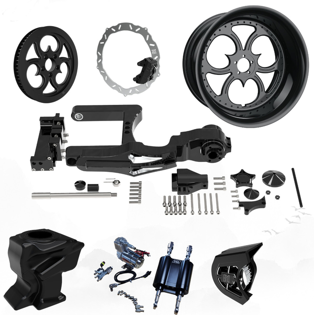 INCA  SA0020 Customization Motorcycle single arm complete Kit Fit：V-rod/night-rod/muscle/street-rod 03-17