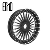 INCA Customization Motorcycle Accessory LG-34 24 bright spokes center pleated face style wheels