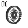 INCA Customization Motorcycle Accessory LG-34 24 bright spokes center pleated face style wheels