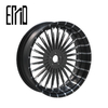 INCA Customization Motorcycle Accessory LG-34 24 bright spokes center pleated face style wheels