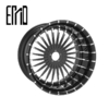 INCA Customization Motorcycle Accessory LG-34 24 bright spokes center pleated face style wheels